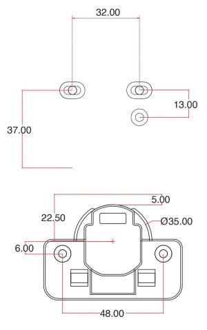 BERGO 165° 3D Adjustable Clip-On Hinge - Image 2