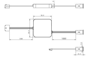 SOLAS Double Wired Switch (Touch, non-dimmable) - Image 2